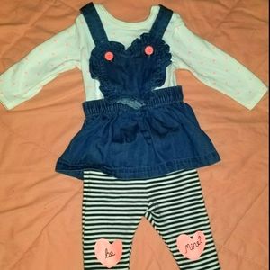 Cat and Jack Valentine's Outfit